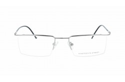 نظارة طبية NINETEENTH STREET للرجال مستطيل لون فضي - K001  C4
