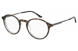 نظارة طبية SEVENTH STREET للرجال دائري لون أسود و شفاف  - 7A097 KRZ